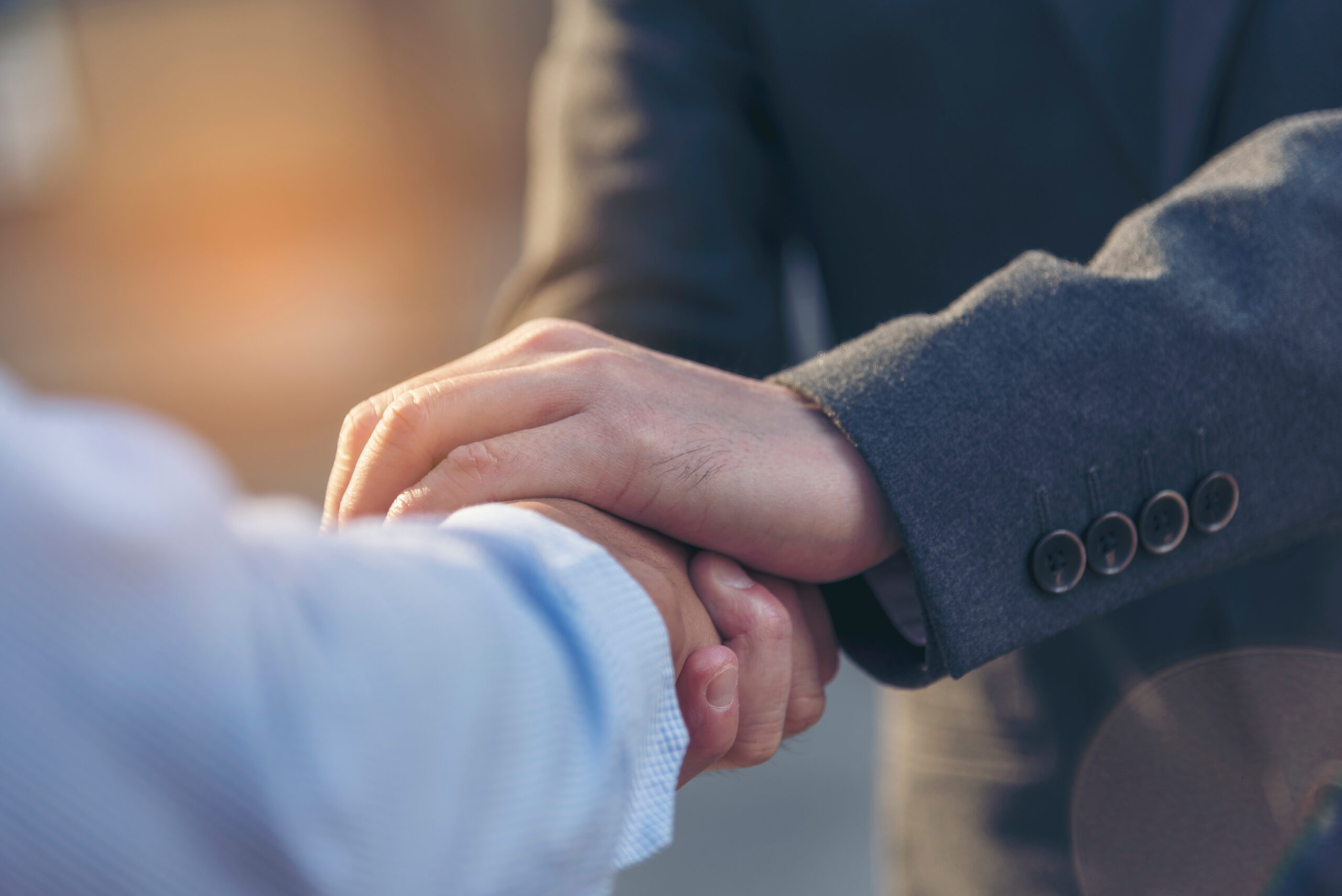 Concept of partnership handshake business partners.Trust busin